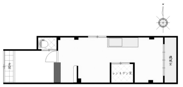 道家ビル1F 間取り図