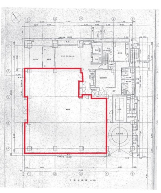 茅場町ブロードスクエア101 間取り図