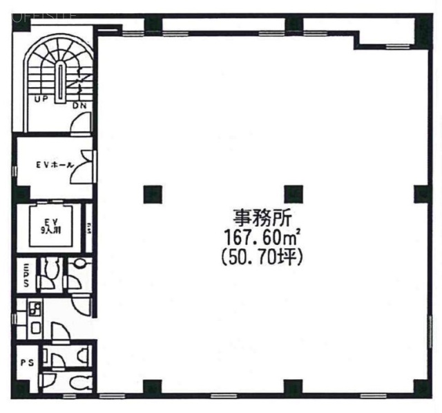 弁天町沼澤ビル4F 間取り図