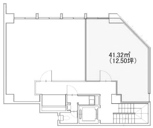 銀座三田ビル4F 間取り図