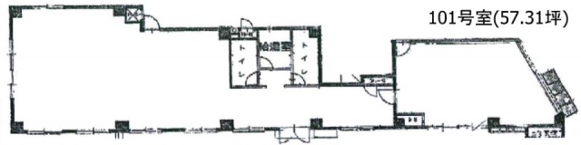 サントル田端一丁目101 間取り図