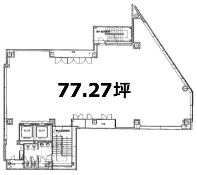 ヒューリック神田須田町ビル6F 間取り図
