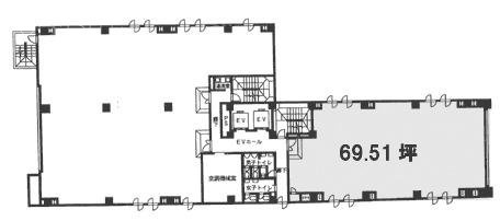 三田三好ビルA 間取り図