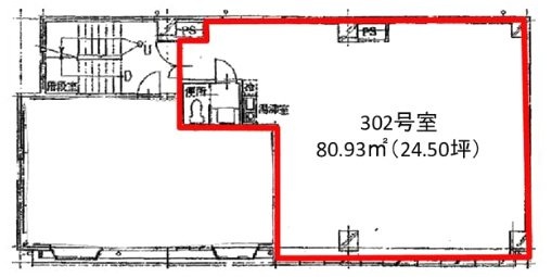 柴村ビル302 間取り図