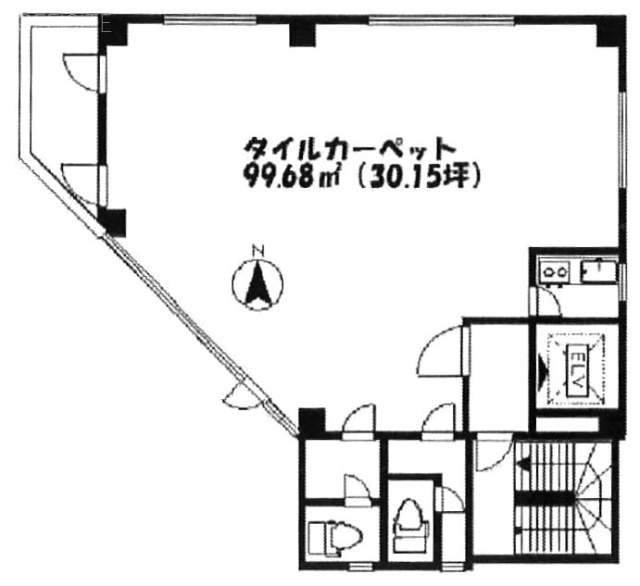 MHビル3F 間取り図