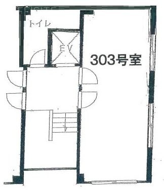 アキバビル303 間取り図