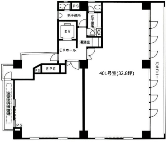 NFビル401 間取り図