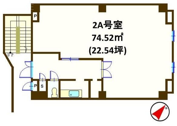 青山ホワイトテラスビルA 間取り図
