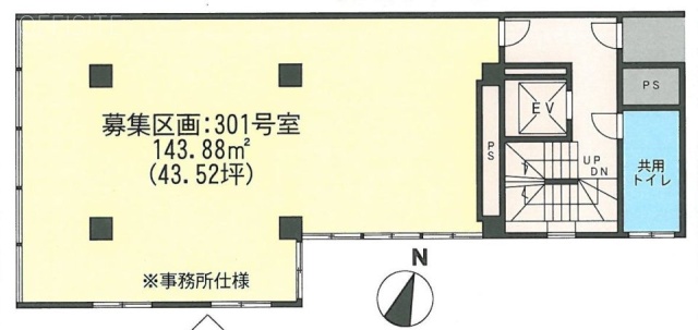 花岡ビル301 間取り図