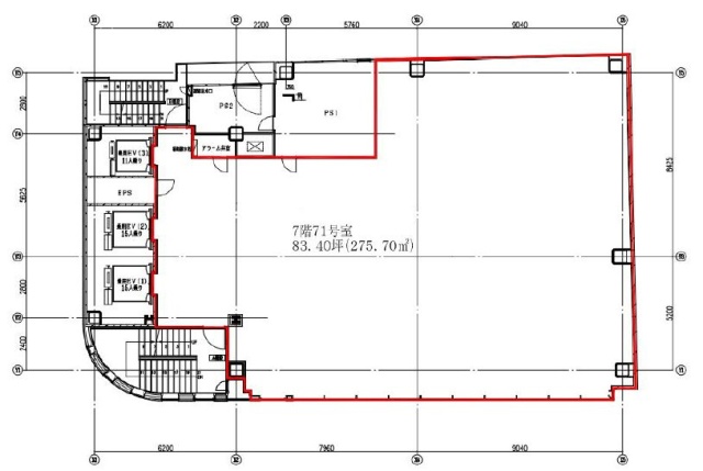 BiTO AKIBA PLAZA7F 間取り図