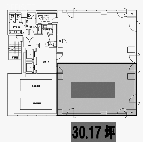 銀洋第2ビル502 間取り図