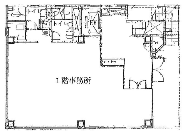 新橋TSビル1F 間取り図