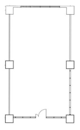 機械振興会館B201-6 間取り図