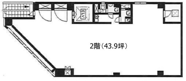 オトワKSビル2F 間取り図