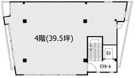 栄月ビル4F 間取り図