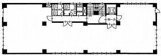 平和ビル2F 間取り図