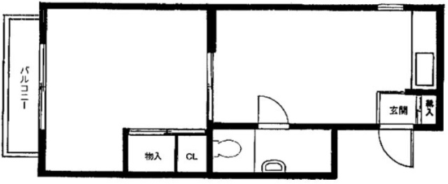 MI西新宿103 間取り図