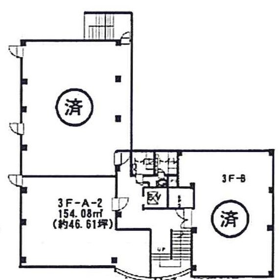 平本ビルA-2 間取り図