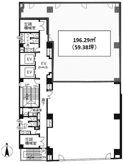 東陽町AXISビル2F 間取り図