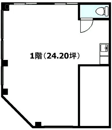 ライトハイツ1F 間取り図