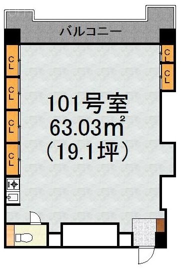 千駄ヶ谷ホリタン111 間取り図