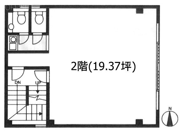 ミツワビル2F 間取り図