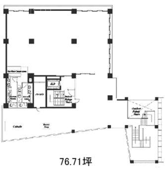 LARK YOYOGI2F 間取り図