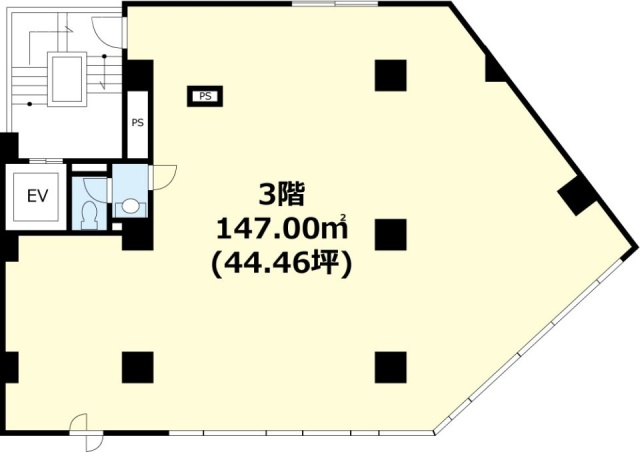 アージェントビル3F 間取り図