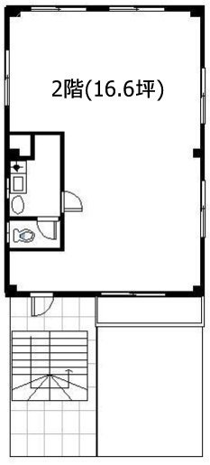 タケモトビル2F 間取り図