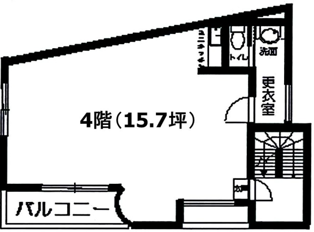 藤井ビル4F 間取り図