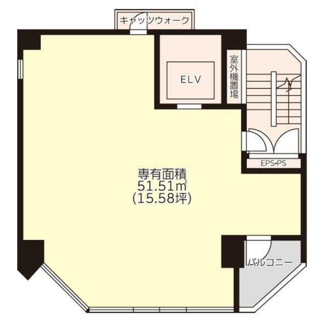 プレジデントビル2F 間取り図