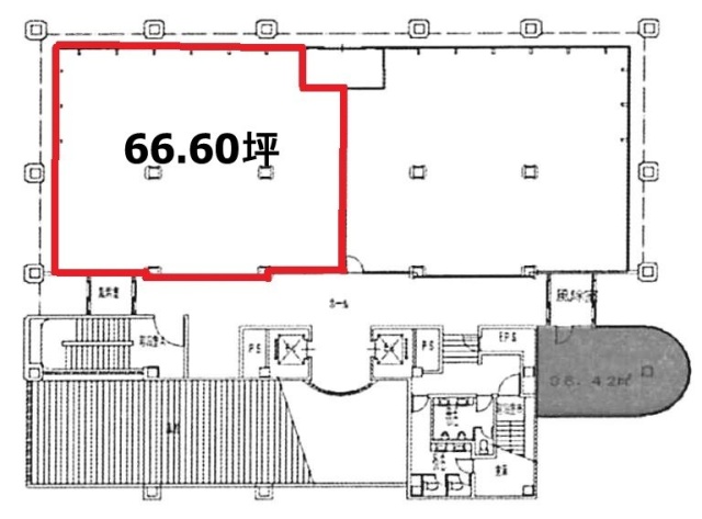 武蔵浦和大栄ビル2F 間取り図