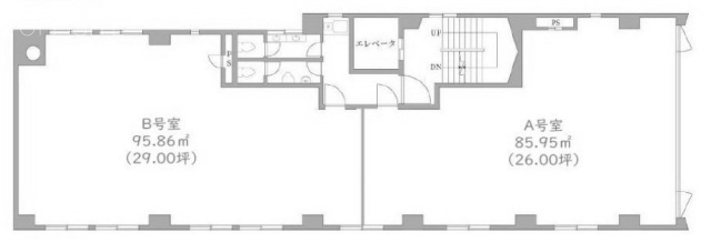 第2五味ビルB 間取り図