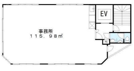 YHビル3F 間取り図