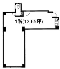 協栄兜町ビル1F 間取り図