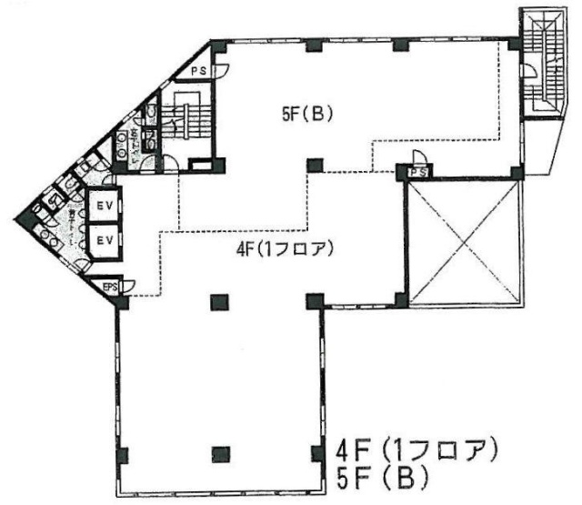 スズヨシビル4F 間取り図