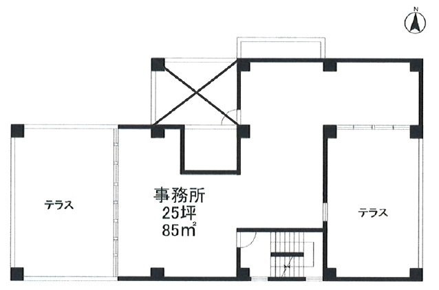 小野内ビル3F 間取り図