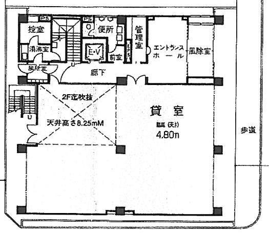 ふくせい1ビル1F 間取り図