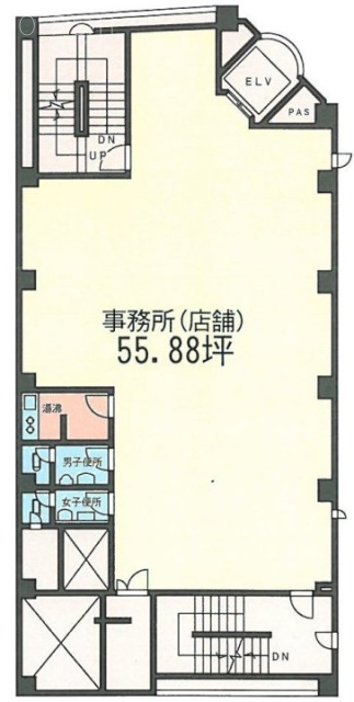 横浜銀行(楠本)ビル7F 間取り図