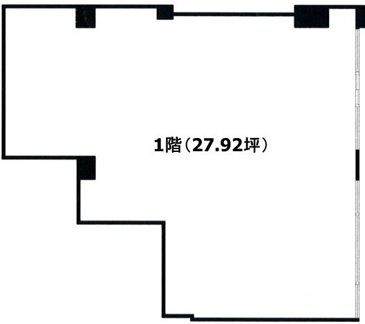 クレールメゾン品川1F 間取り図