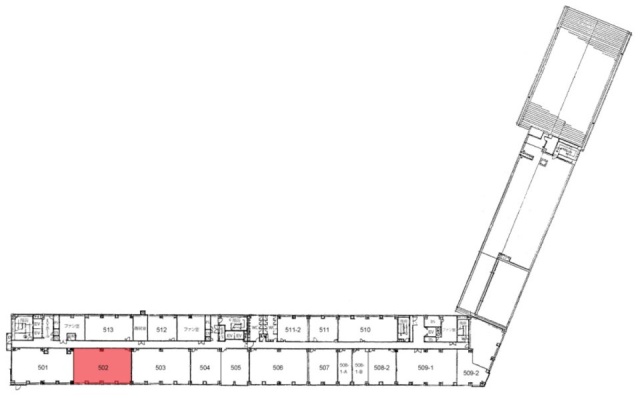 港南台214ビル502 間取り図