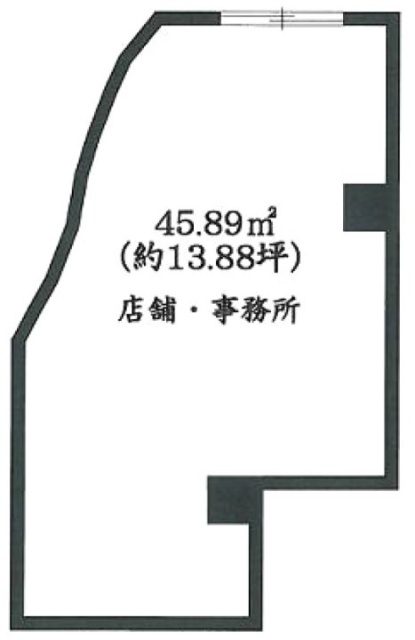 WOODY21ビル1F 間取り図