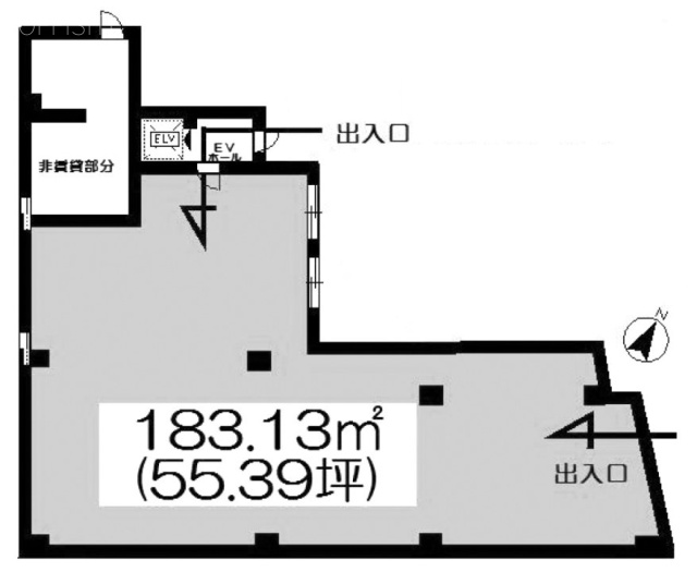 春木家ビル1F 間取り図