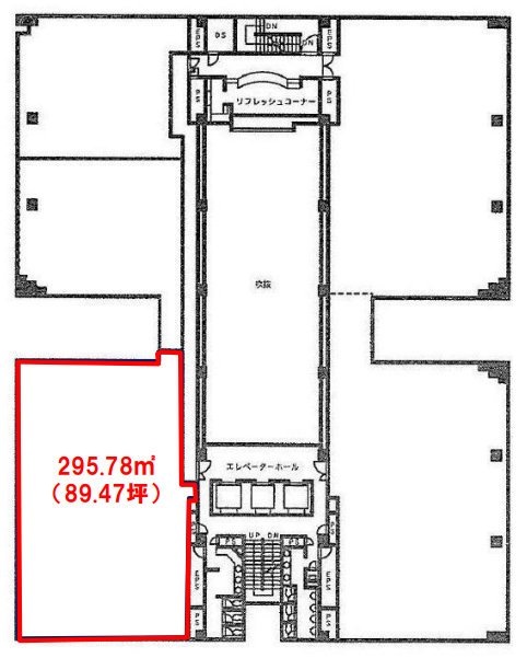 N&Fビル12F 間取り図