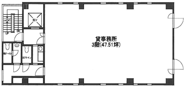 新ジイドビル3F 間取り図