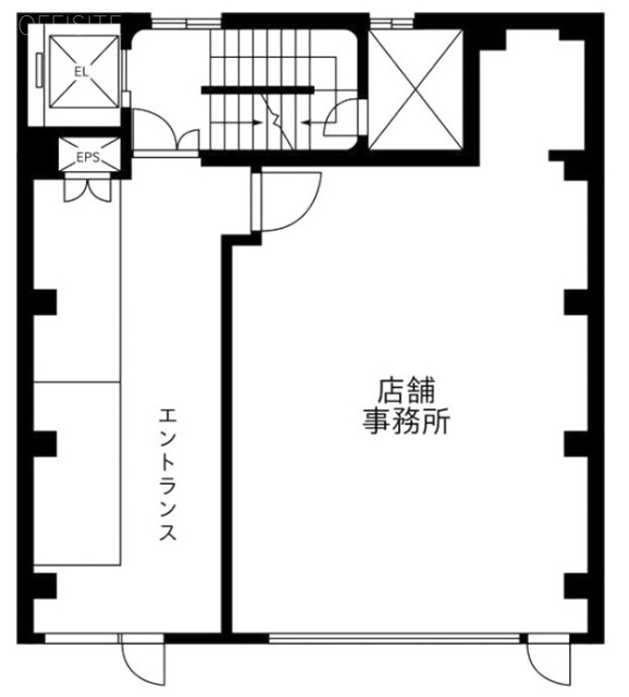 UTSビル西原1F 間取り図