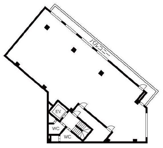 日研ビル4F 間取り図