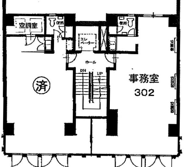 大住ビル3F 間取り図