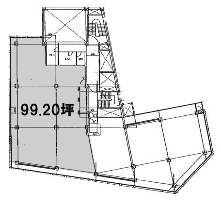 ヒューマックス恵比寿ビル6F 間取り図