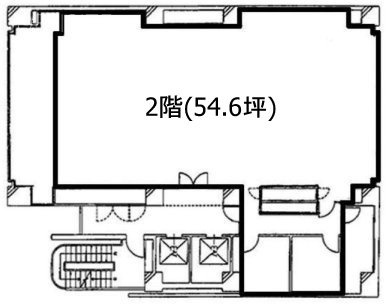 損保ジャパン日興亜五反田共同ビル2F 間取り図